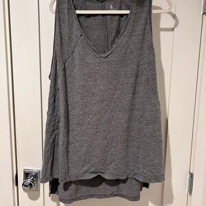 FP Movement Gray Blouse by Free People